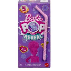 Barbie Pop Reveal Treat Series Doll Juice Box 5 Surprises BRAND NEW